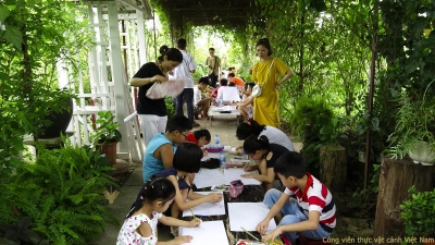 Những hoạt động lý thú cho bé tại Công viên thực vật cảnh Việt Nam