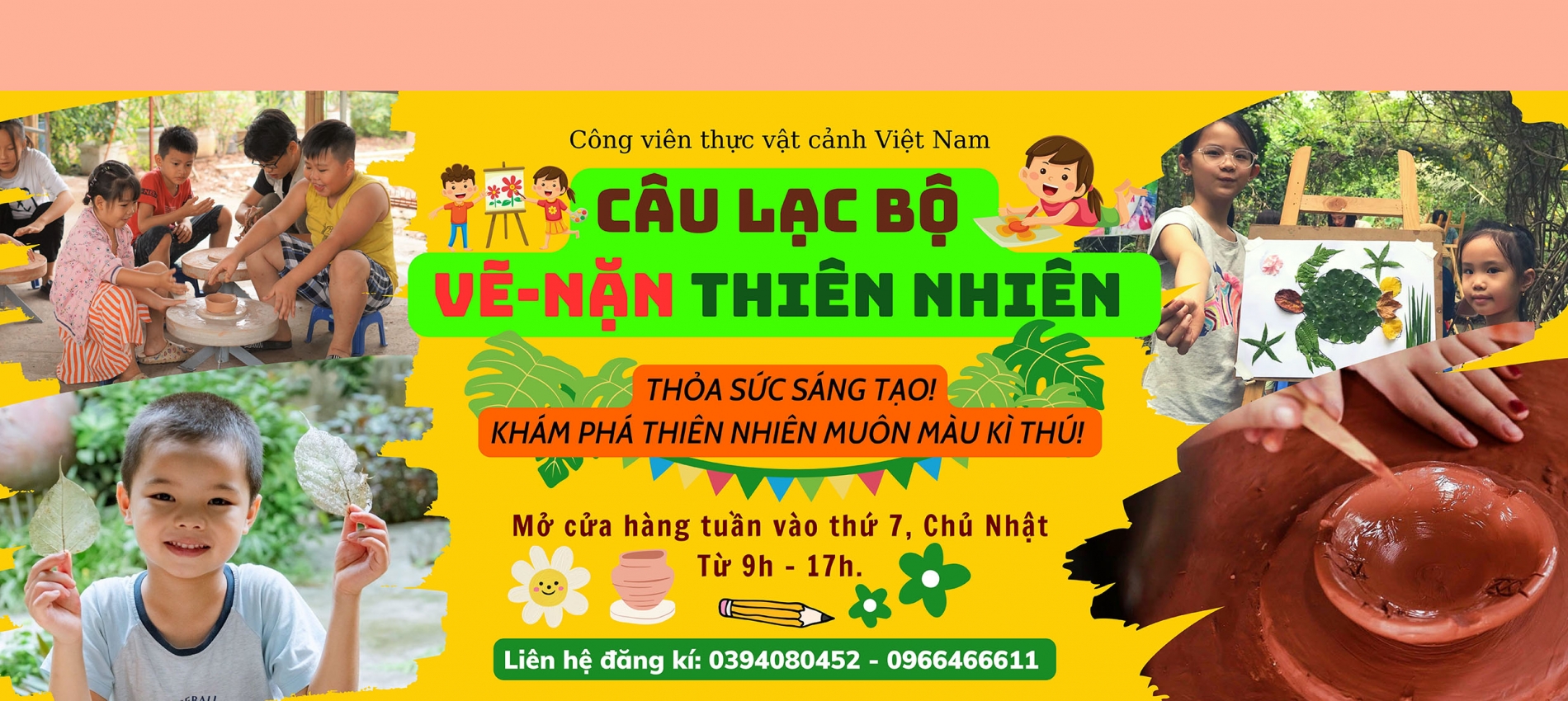 CLB Vẽ nặn thiên nhiên